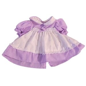 Vtg 1985 Hasbro Real Baby Doll 18" Dress replacement READ